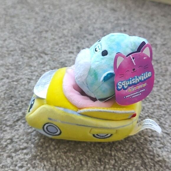 New With Tags Squishmallow Mini Squishville Shantira In Retro Roadster - Picture 5 of 11